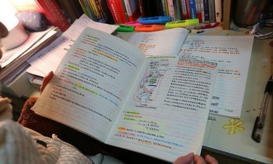 美女学霸“绘本笔记”走红 网友：堪称艺术品