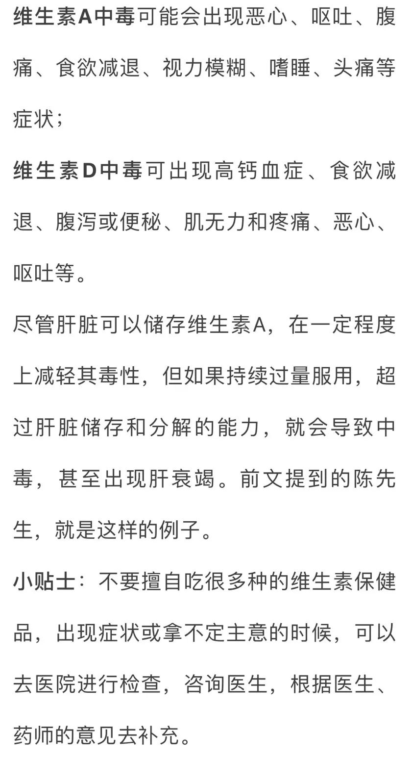 男子每天服用维生素，半个月后肝衰竭！这些人，只会越补越差.......