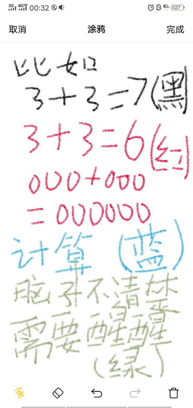 四色记忆法献给努力学习的你——黑色、红色、蓝色、绿色