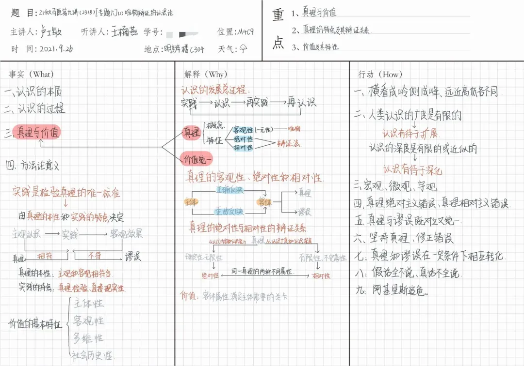 实力刷屏！高颜值学霸“网红笔记”火了！图文兼具，字体堪比印刷