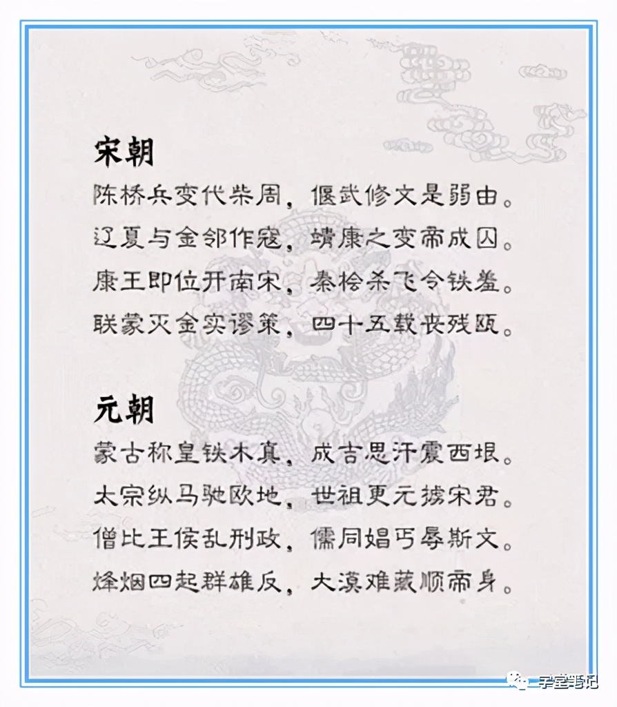 历史老师：知识点整理成口诀，全班同学50个暑假天天都在背！收藏