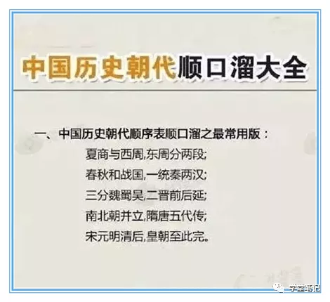 历史老师：知识点整理成口诀，全班同学50个暑假天天都在背！收藏