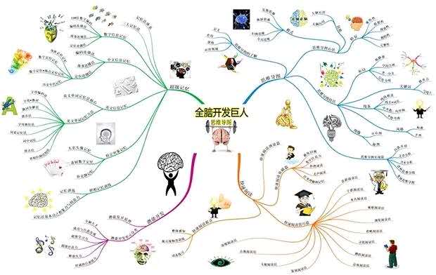 全脑教育提升记忆力、阅读力、思维导图等学习能力